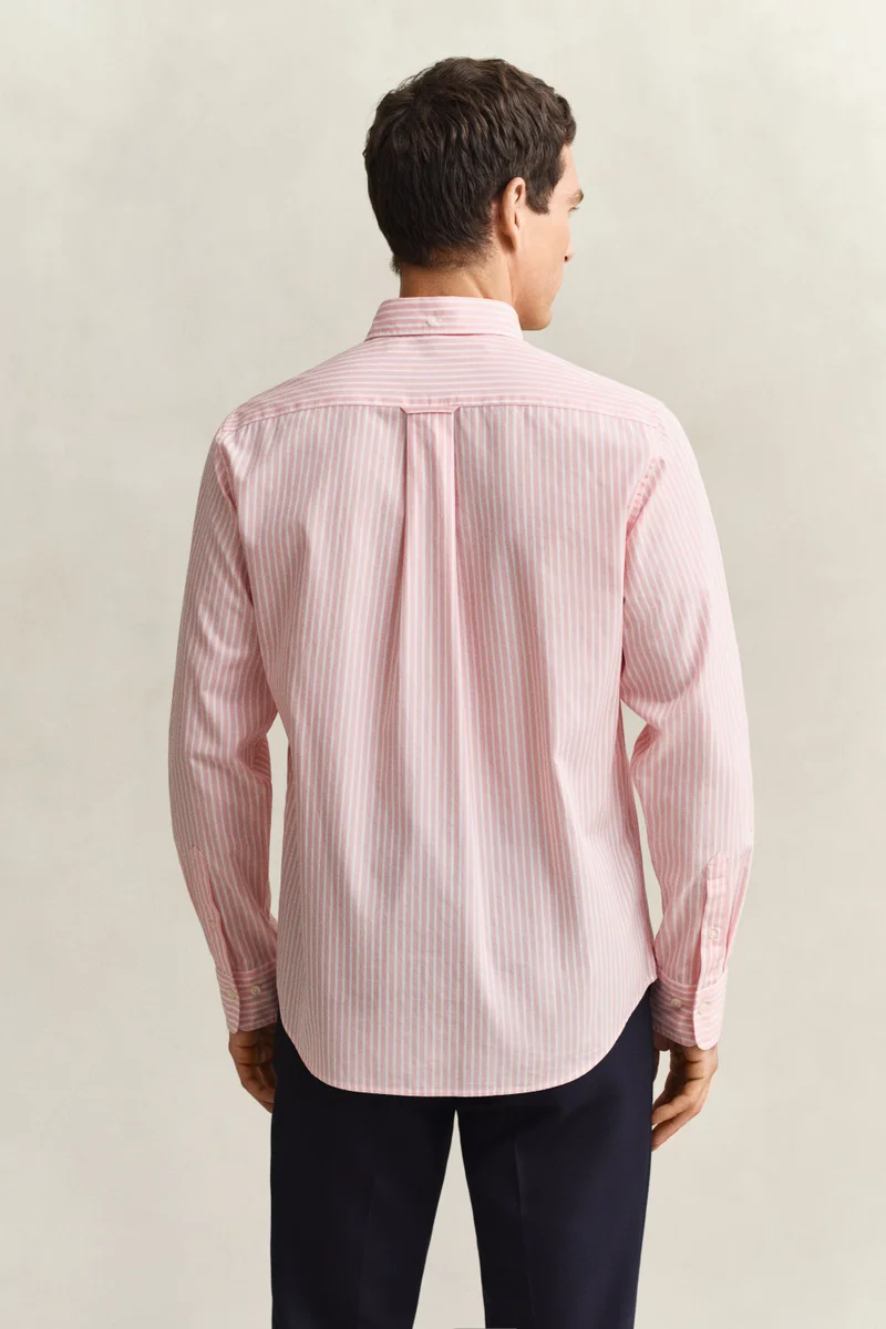 GANT  Regular Classic Poplin Stripe Shirt for Men | Best Price UAE
